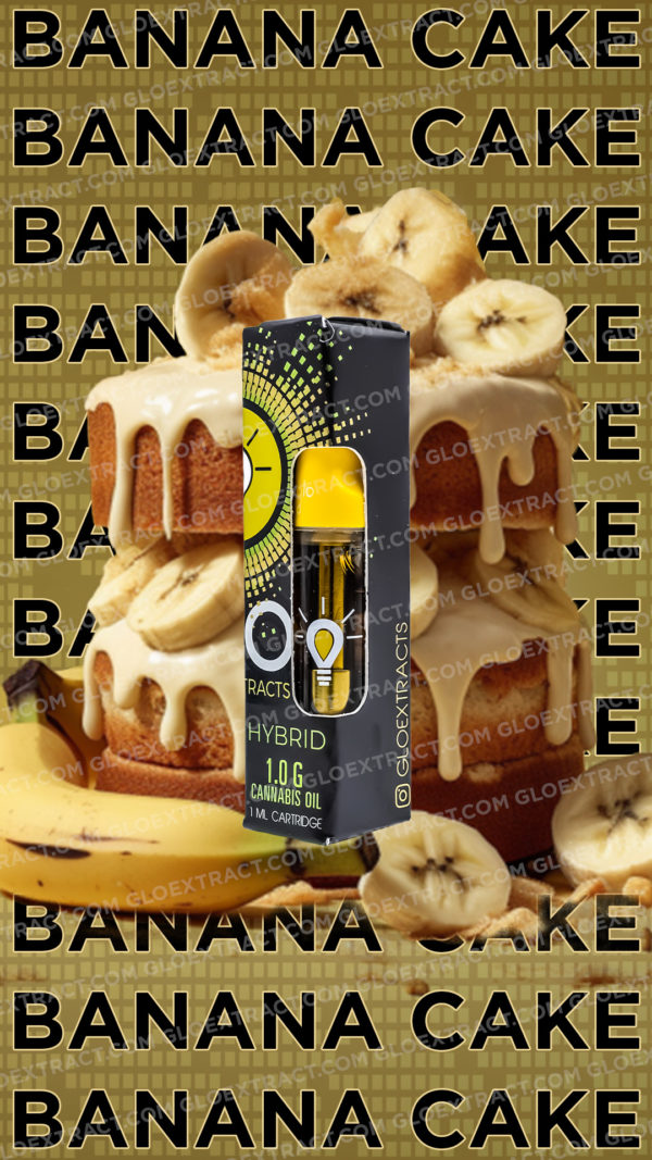 Banana Cake Glo Premium Vapes