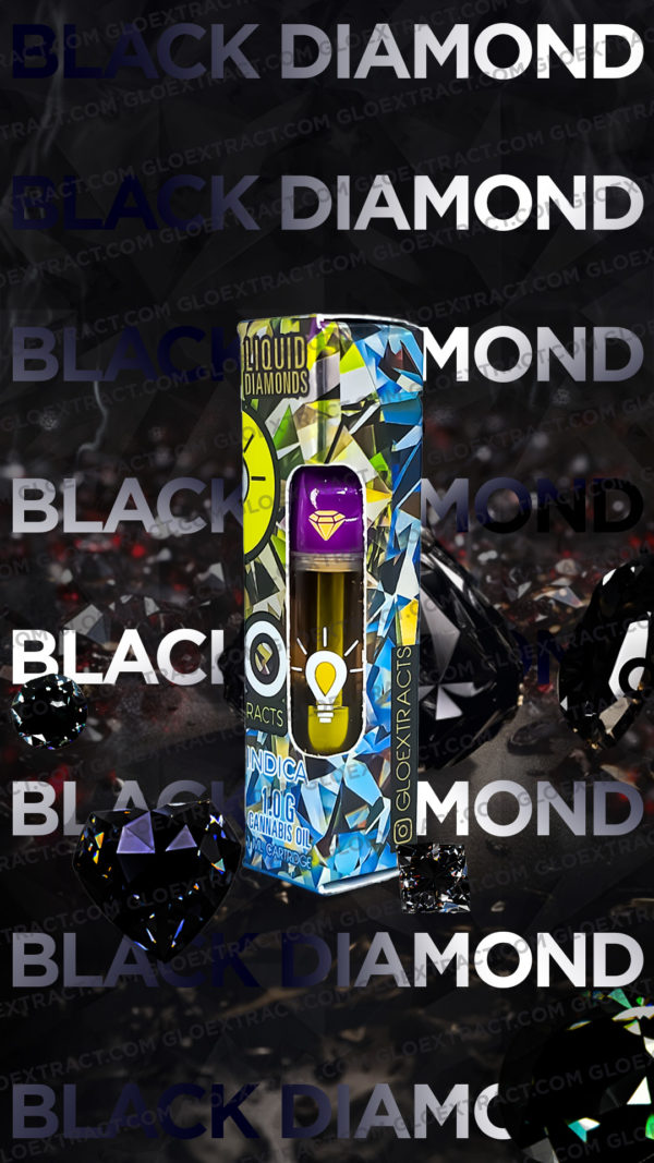 Glo diamonds v2 WITH CARTRIDGES Black Diamond