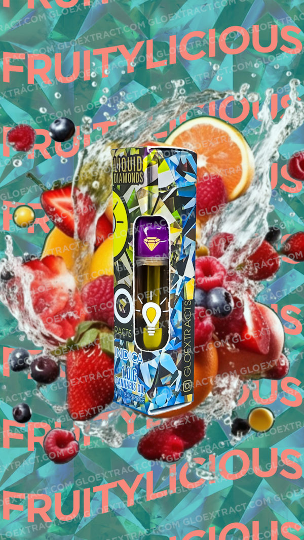 Glo diamonds v2 WITH CARTRIDGES Fruitylicious
