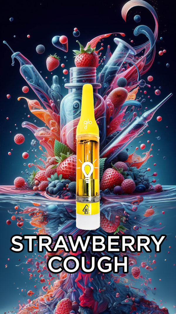 Strawberry Cough Glo X Premium Vapes Peoples Choice